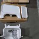 Stokke Clikk High Chair, White - All-in-One High Chair with Tray + Harness - Light, Durable & Travel Friendly - Ergonomic with Adjustable Features - Best for 6-36 Months or Up to 33 lbs