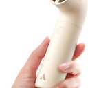 Aecooly Portable Handheld Fan, Powerful Turbo Mini Fan, 16500 RPM High Speed Aero, 14H Max Cooling Time, 5 Speeds Pocket Rechargeable Personal Small Travel GIfts for Women Men -Beige