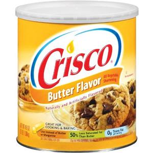 Crisco Butter Flavor All-Vegetable Shortening, 48 Ounce (EXP 12/04/26)