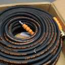 3/8" ID Pressure Washer Hose 200 ft, 4800 PSI Steel-Braided
Flexible & Kink-Resistant, Power Washer Hose with 3/8" Swivel Quick Connect & M22-14mm Adapter, Hot/Cold Water Compatible