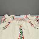 Women's Plus Size Floral Print Short Sleeve Blouse Square Neck Summer Boho Shirt Tops , Size XL Plus