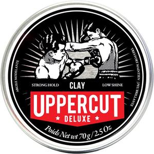 UPPERCUT DELUXE Clay, Strong Hold, Low Shine, Water-Based, 2.5 oz / 70g (2.5 Ounce (Pack of 1))