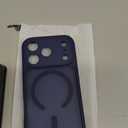 CANSHN Magnetic Compatible with iPhone 17 Pro Case, Upgraded [Full Camera Protection] [Compatible with Magsafe] [Translucent Matte] Shockproof Protective Phone Cover 6.3 Inch - Deep Blue