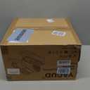 Under Desk Machine, Electric Elliptical Leg Exerciser for Senior, 15 Adjustable Speeds Quiet and Portable Seated Pedal Exerciser for Training with Remote Control (Orange)