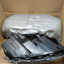 Headlights Assembly Compatible With 2011-2018 VW Jetta MK6 Clear Lens Black Housing Clear Reflector Halogen Headlamp Assembly,1x Pair