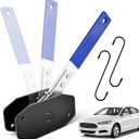 Brake Caliper Compression Tool with S-Hook, 360 Swing Ratchet Piston Spreader, 4 in 1 Universal Disc Caliper Piston Compressor Tool for Car Brake Repair and Installation