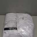 Wrinkle Free Polyester Backdrop Curtains: White Party Backdrop 10.6ftx10ft Wedding Fabric Backdrop for Engagement Birthday Prom Themed Shower Party Background Decorations