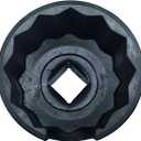 1" Drive 3" Heavy-Duty Tie Rod End Socket, 3-Inch Inner Diameter, 1.5-Inch Wide Slot, Heat-Treated Cr-V Alloy Steel