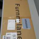 Furnnylane 3 Panel Short Room Divider Screen,Brown Freestanding Partition,Small Bamboo Panel Divider for Room Seperation,3.95 FT Tall