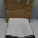 Kefly Light Gray Suede Headliner Fabric 96" L × 60" W with Foam Backing, Automotive Interior Auto Roof Replacement Material for Car, SUV, Boat, Pickup, Truck, RV, Home Repair