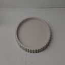 Oval Tray for Coffee Table Decor, 15" Concrete Tray, Table Centerpieces Decorative Trays for Home Decor, Modern Decorative Trays for Coffee Tables, Centerpiece Trays, Gray