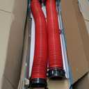 Valterra EZ Coupler 20-Foot RV Sewer Hose Kit for RV Camper, Includes 2 Attachable 10-Foot Hoses with Rotating Fittings and 90 Degree Clearview Sewer Adapter