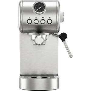 Espresso machine 20 Bar, Espresso Maker with Powerful Steam Milk Frother, Stainless Steel Coffee Machine with Fast Heating System for Latte, Cappuccino