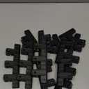 Coideal Large Metal Bull Clips Black - 30 Pcs 3 Inch Long Thick Square Paper Clip Clamps for Art Crafts, Office & Kitchen Bags (77 mm)