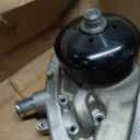 AW6009 Water Pump with Thermostat Compatible with Chevrolet Silverado Suburban 1500 2500 3500 GMC Yukon XL Hummer H3 Cadillac Escalade Isuzu Saab 4.8L 5.3L 6.0L 6.2L V8 Replace OE 19253263