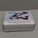 Saqico 20000mAh Dual Magnetic Battery Head Strap Compatible with Meta Oculus Quest 2/3/3S, Cool RGB Battery Pack & Easy to Replace Extend VR Playtime-Premium Comfort & Adjustable, Reduce Facial Stress