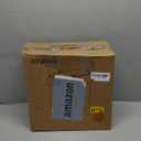 MOPALL Small Bathroom Trash Can with Lid, 3.2 Gallon / 11.5 L Slim Plastic Garbage Bin with Pop-Up Lid, Mini Waste Basket Can Dog Proof for Kitchen, Bedroom, Office, Laundry, Toilet, Rv, White