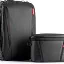 PGYTECH OneMo 2 Camera Backpack with Shoulder Bag for Photographers (Black)