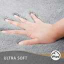 MINIDEAR Bathroom Rugs 70x24 Dark Gray - Thick Memory Foam Bath Mat, Ultra Soft & Plush Fluffy, Non-Slip, Quick Dry, Absorbent Washable Floor Microfiber Mat for Tub, Home Decor Accessories