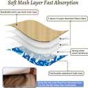 5 Pack Dog Diapers Male Reusable, Premium Belly Bands for Dogs, High Absorbing Male Dog Pee Wraps for Doggie in Incontinence or Excitable Urination Hawaii M