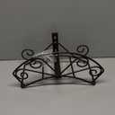 TomCare Garden Hose Holder Heavy Duty Water Hose Holder Solid Metal Hoses Hanger Wall Mount Decorative Durable Garden Hoses Storage Hose Reel Hose Organizer for Outside Yard, Bronze