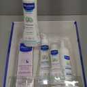 Mustela Baby Bath Time Essentials Gift Set - Natural & Plant-Based Baby Skin Care - 4 Items Set