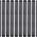 10 Pack 3/4 Inches x 10 Inches Black Malleable Steel Nipples Fitting, DIY Steampunk Industrial Vintage Style.