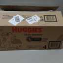 Huggies Size 4 Diapers, Little Movers Baby Diapers, Size 4 (22-37 lbs), 150 Count (6 Packs of 25), Packaging May Vary
