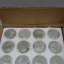 SHMILMH Clear Tealight Candle Holders Set of 24, Glass Votive Candle Holders with Rim for Wedding Table Centerpiece Birthday Party Christmas Decor