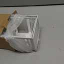 Over The Door Hooks Organizer, Over Door Storage with 12 Coat Hooks and 2 Mesh Basket, Bathroom Door Organizer Towel Rack Back of Door Hanger Organizer for Bedroom, Kitchen(White)