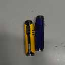 PIPITA Torch Windproof Butane Gas Lighter - Jet Single Flame Metal Lighter, Adjustable Flame and Refillable Fuel (Yellow)