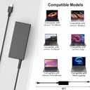 65W USB C Laptop Charger Compatible with Lenovo ThinkPad Yoga Chromebook, 9FT Type C Power Adapter Replacement for ThinkPad T14 T15 E14 E15 X1 Carbon, Yoga 7i 9i (USB-C Tip Only)