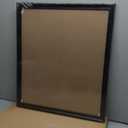 Outdoor Snap Frame for 18x24-Inch Posters or Advertisements, Locking Enclosure, Rust/Weather Proof, Aluminum (Black)