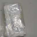 Yuanan 4 Pack Plastic Chair Covers for Dining Chairs, Waterproof Kitchen Chairs Cover Reusable Thickened Soft PVC Seats Protector Adjustable Cat Scratch Chair Slipcover Fits W/21 x D/18 Inch Seats