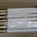 MBJZSL White Paper Umbrellas 60 Packs, 23.6 Inch Paper Parasol Umbrellas Chinese Japanese Style DIY Umbrellas Decorative Vintage Decor for Wedding Props