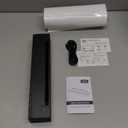 Portable Printer Wireless for Travel, D80 Thermal Printer, Inkless Printers, Compatible with iOS, Android, Laptop, Supports 8.5" x 11" US Letter & A4 & A5 for Home Use, Office, Vehicles, Black