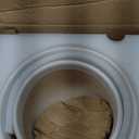 LE TAUCI Ceramic Plant Pots, 5.1 + 6.4 Inch Footed Pots for Plants, Modern Flower Pots for Home and Office, Indoor Planters with Drainage, Reactive Glaze White