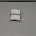 Wall Nanny - Baby Gate Wall Protector (Made in USA) Protects Walls and Doorways from Pet Gates - for Pressure Mounted Indoor Safety Baby Gates - White (2-Pack)