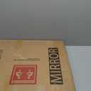 Hasipu Vanity Mirror with Lights, 28" x 20" LED Makeup Mirror, Lighted Makeup Mirror with Dimmable 3 Modes, Touch Screen Control Vanity Mirror Square White