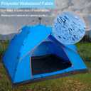 DIMAR GARDEN Pop Up Camping Tent Instant Automatic Tent,Outdoor Quick Setup, 2 Person