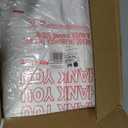 Reli. Plastic Bags Thank You (1050 Count) | White Grocery Bags with Handles | Shopping (Plastic)