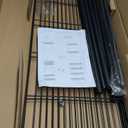 Amazon Basics 4-Shelf Adjustable Heavy Duty Steel Wire Rack Storage Shelving Organizer for Kitchen, Garage, 36" L x 14" W x 54" H, Black