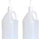 nicebottles Gallon Jug with Pump, Pack of 2
