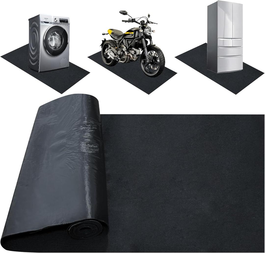 UXPEYIC Waterproof Felt Refrigerator Mat, Non-Slip Floor Protector Mat for Fridge, Washing Machine, Home Appliances, 8 x 2 Ft