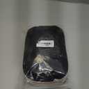 Black Bob Wig with Bangs Short Wavy Hair Wigs for Women Realistic Shoulder Length Style Synthetic Heat Resistant Wig for Everyday Hairstyle 16 Inch