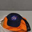 Dress Up America Kids NASA Astronaut Costume  Orange Space Suit with Cap  Realistic Halloween & Dress-Up Outfit (Medium)