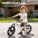 Umatoll Toddler Balance Bike for 2-5 Year Old, Adjustable Kids Toy Bicycle, Gift for Ages 2-3 Girls Boys