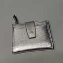 AINIMOER Women's RFID Blocking Leather Small Compact Bi-fold Zipper Pocket Wallet Card Case Purse with id Window