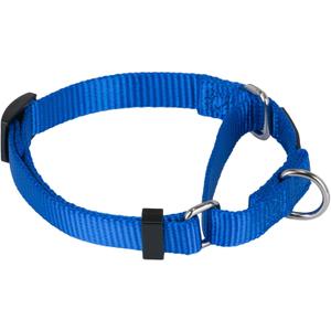 Hyhug Martingale Collar for Dogs Small Blue |Escape - Proof Heavy Duty Nylon Durable No Buckle, Ideal for Training & Daily Walks, S