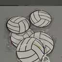 5 Pieces Volleyball Party Decorations Volleyball Theme Banner Bunting Hanging Banners Softball Paper Garland for Theme Birthday Party Supplies